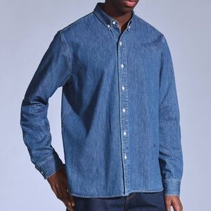 Levi’s blue tab Japanese relaxed button down denim shirt